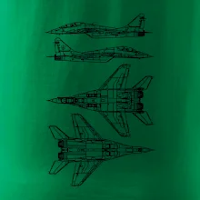 Mig 29 Fulcrum - obrys