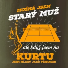 Tenista - možná jsem starý muž Tenista - možná jsem starý muž