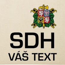 Sbor dobrovolných hasičů - znak bez nápisu + Nápis na zádech