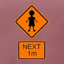 Pozor člověk next 1m (Moňas)