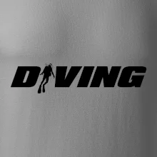 Diving nápis potápěč