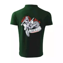 Motocross extreme sport fire