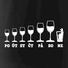 Evoluce víno celý týden