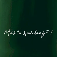 Matematika - máš to spočítaný