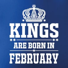 Kings are born in February