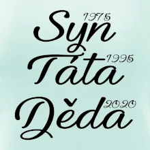 Syn, táta děda - vaše ročníky