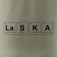 Láska  - periodická tabulka