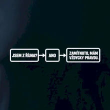 Jsem z října mám vždycky pravdu diagram