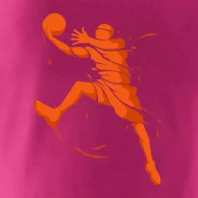 Basketball player splash