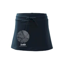 Praděd - vrstevnice v kruhu