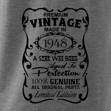 Vintage Etiketa - 1948