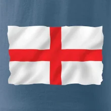 Anglická vlajka vlající