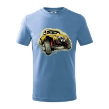 Žlutý offroad s navijákem