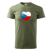 Česká vlajka srdce