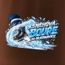Hokejová sněhová bouře