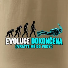 Evoluce potápěče návrat do vody