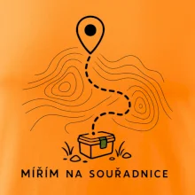 Mířím na souřadnice minimalistická trasa