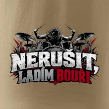 Nerušit ladím bouři - metalový bubeník