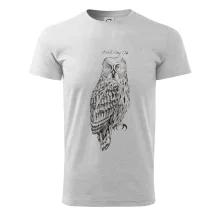 Puštík vousatý great gray owl