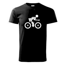 Bike nápis postava Bike nápis postava