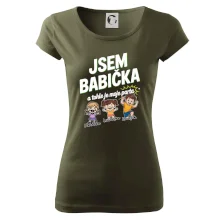 Babička a její parta (obrázky a jména vnuků)