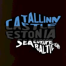 Mapy - názvy měst - Estonsko