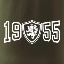 Narozeninový motiv - znak - 1955