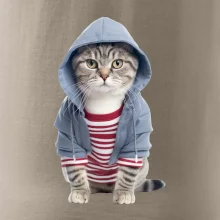 Kočka v pruhovaném triku