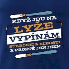 Když jdu na lyže, vypínám starosti