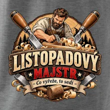 Listopadový truhlář mistr dřeva a hoblíku