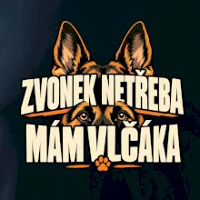 Zvonek netřeba mám vlčáka