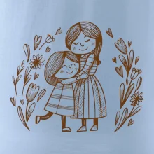 Matka a dcera v objetí