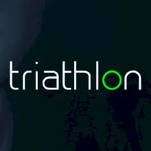 Triathlon nápis