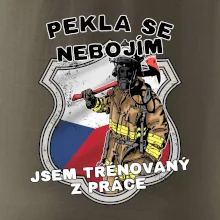 Hasič jsem trénovaný z práce