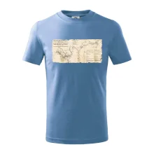 Mapa Báňské dráhy z Moravské Ostravy do Doubravy