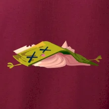 Kreslená kniha unavená