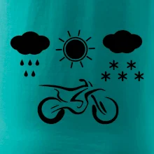 Motorkář za každého počasí - enduro