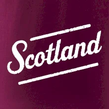 Scotland Vintage nápis