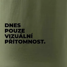 DNES POUZE VIZUÁLNÍ PŘÍTOMNOST.