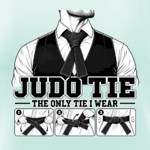 Judo tie jediná kravata