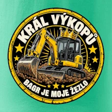 Král výkopů bagr je moje žezlo