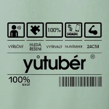Čárový kód - youtuber