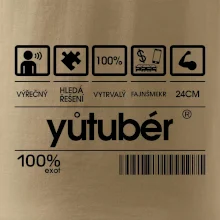 Čárový kód - youtuber