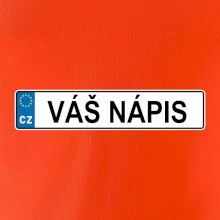 SPZ vlastní jméno SPZ vlastní jméno