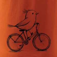 Ptáček na kole