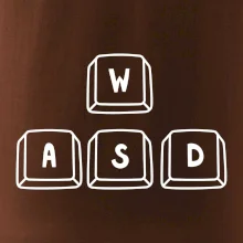 WASD klávesy - prso