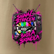 SIGNÁL ZTRACEN. ŠKOLA SKONČILA.