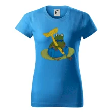 Žába s houbou  (studio-arte.cz)