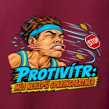 Běžecký protivítr můj sparingpartner