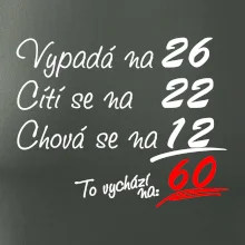 Vypadá, cítí se, chová se - 60 let